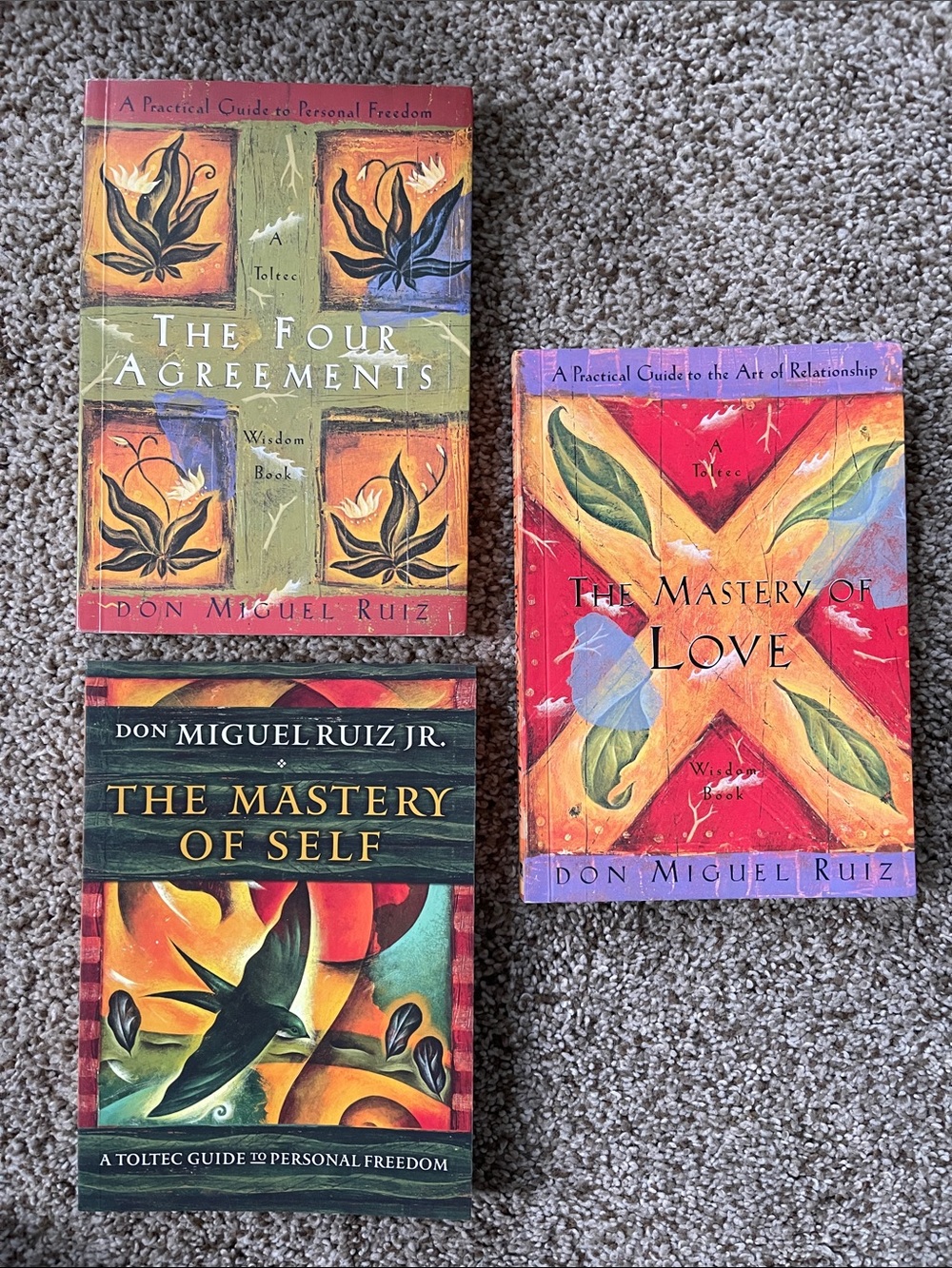 The Four Agreements Bundle of 3 paper backs